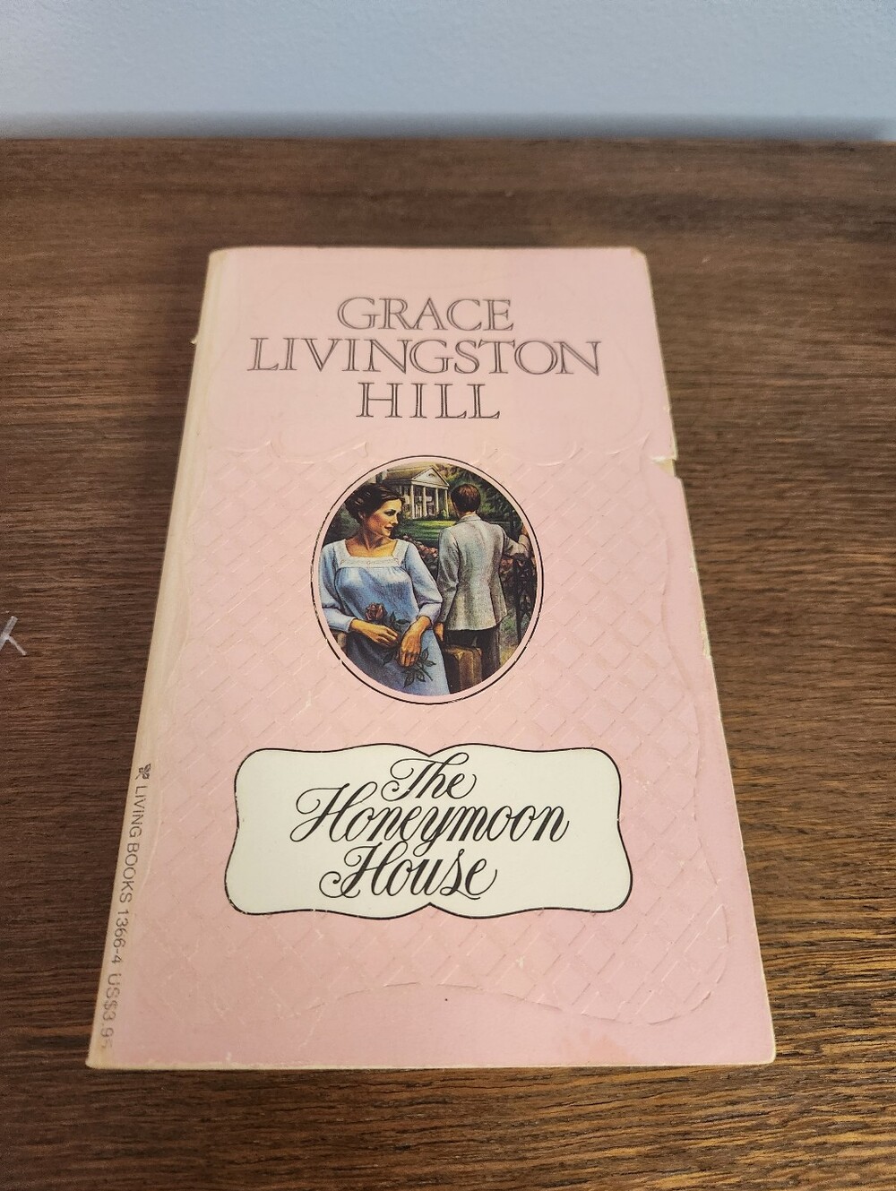 Grace Livingston Hill "The Honeymoon House" - Pink Paperback Novel First Printin